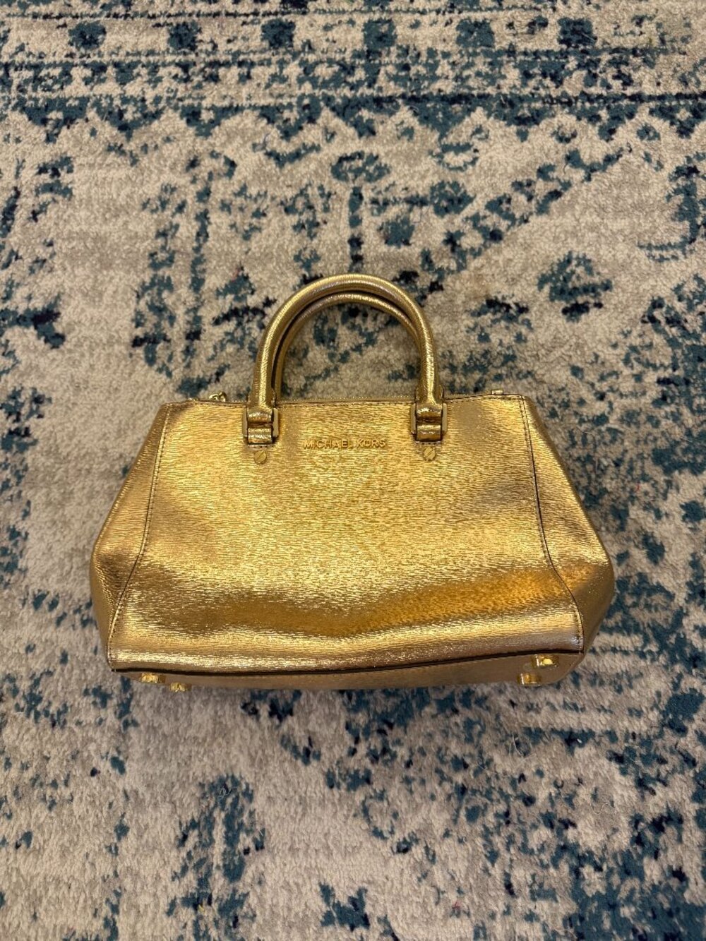 Michael Kors Gold Sutton Bag